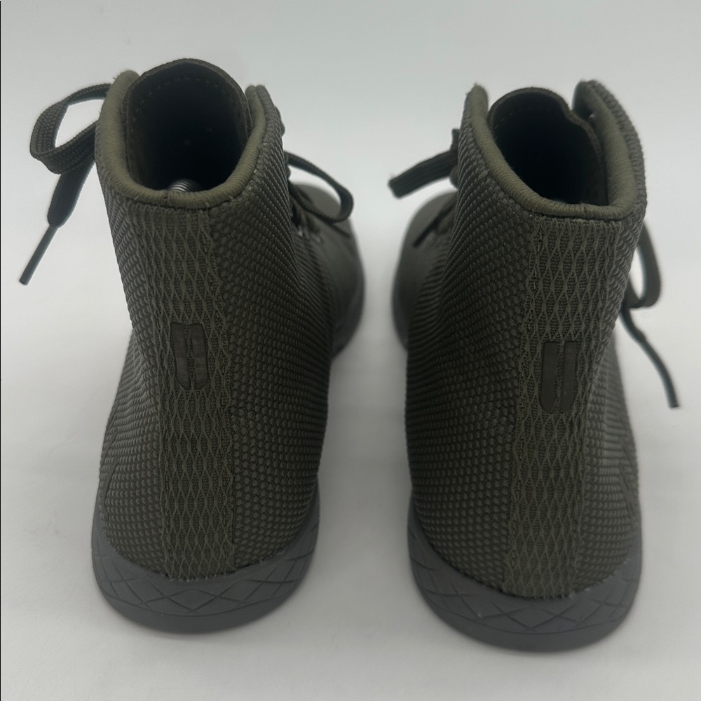 NOBULL Outwork Superfabric Trainer High Top Womens Size 7.5 Gym Shoe Olive Green - Picture 10 of 15